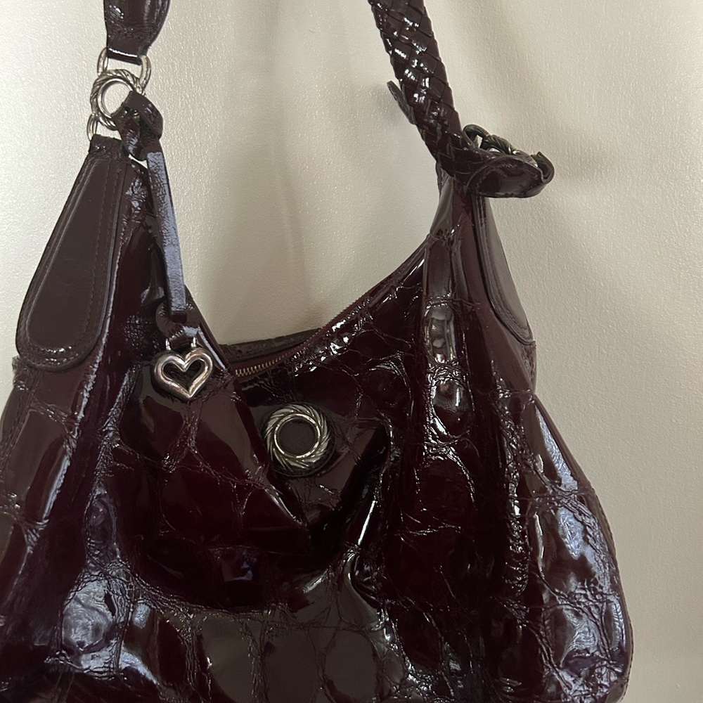 Brighton patent leather bag